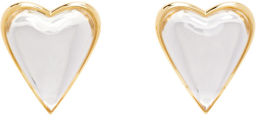 Øreringe Alaïa Gold 'Le Cœur Bombe' Earrings Metalisk | AA2B068LA008, 0