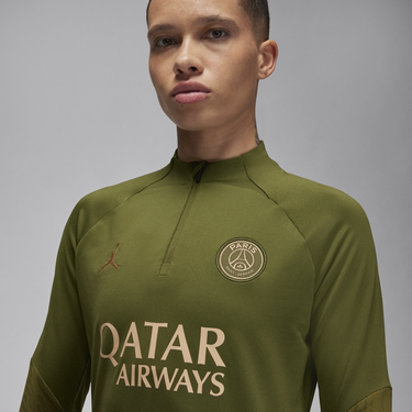 T-shirt Jordan top Jordan Dri-FIT Paris Saint-Germain Strike Grøn | FD7094-327, 4