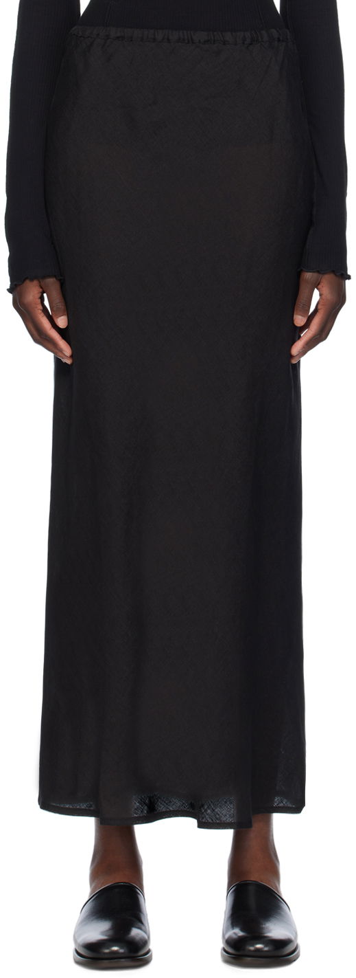 Nederdel Baserange Maxi Skirt Sort | SKDY-SL-000