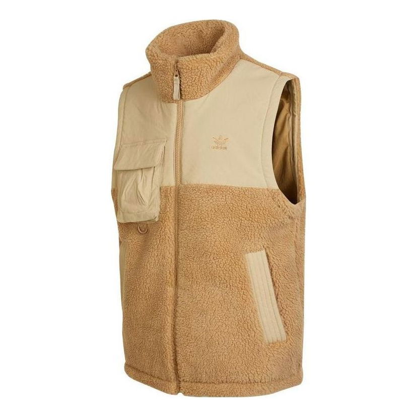 Vest adidas Originals Sherpa Vest Beige | IC8161