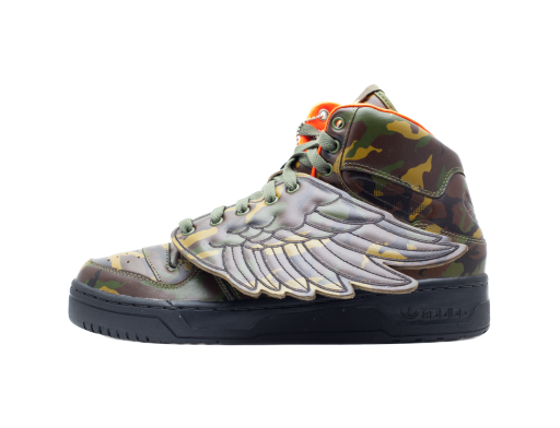 Sneakers og sko adidas Originals JS Wings Jeremy Scott Camo Grå | G50726