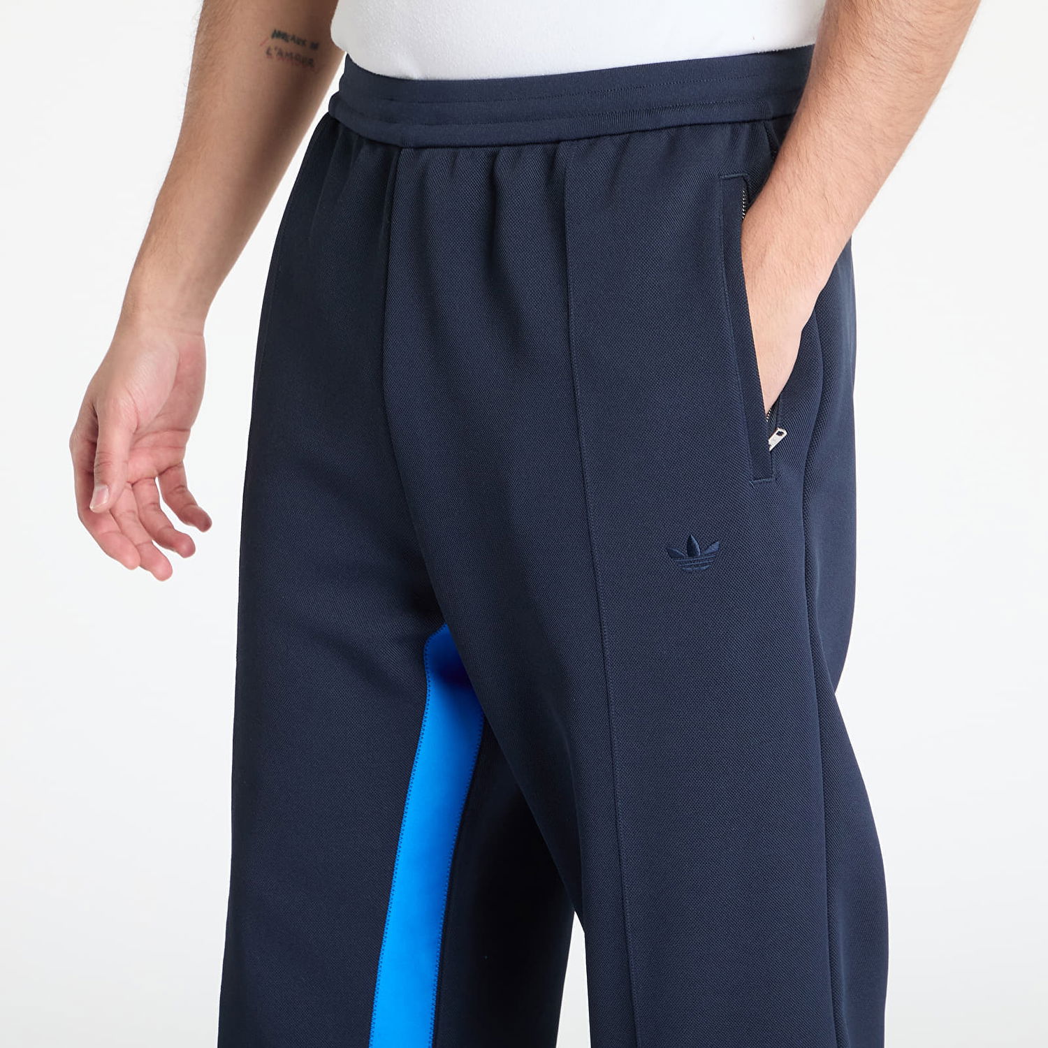 Joggingbukser adidas Originals Wales Bonner Pique Track Pants Mørkeblå | JM8215, 1