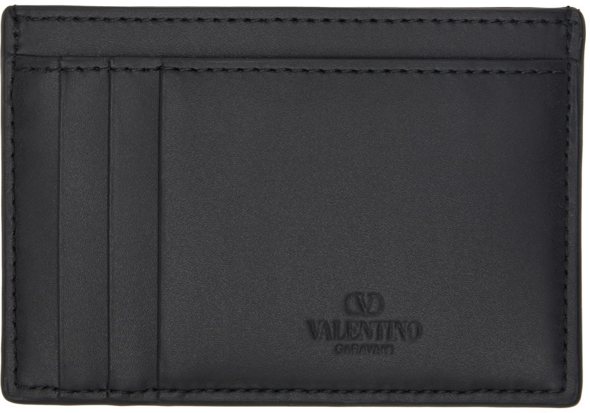 Tegnebog Valentino Garavani Logo Card Holder Sort | 4Y2P0S38LVN, 1