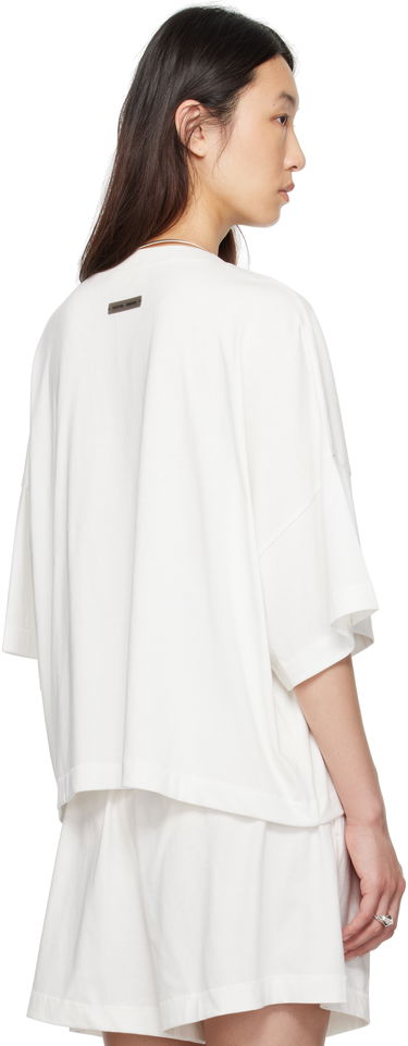 T-shirt Fear of God Fear of God ESSENTIALS Boxy T-Shirt Hvid | 125SP255894FW, 2
