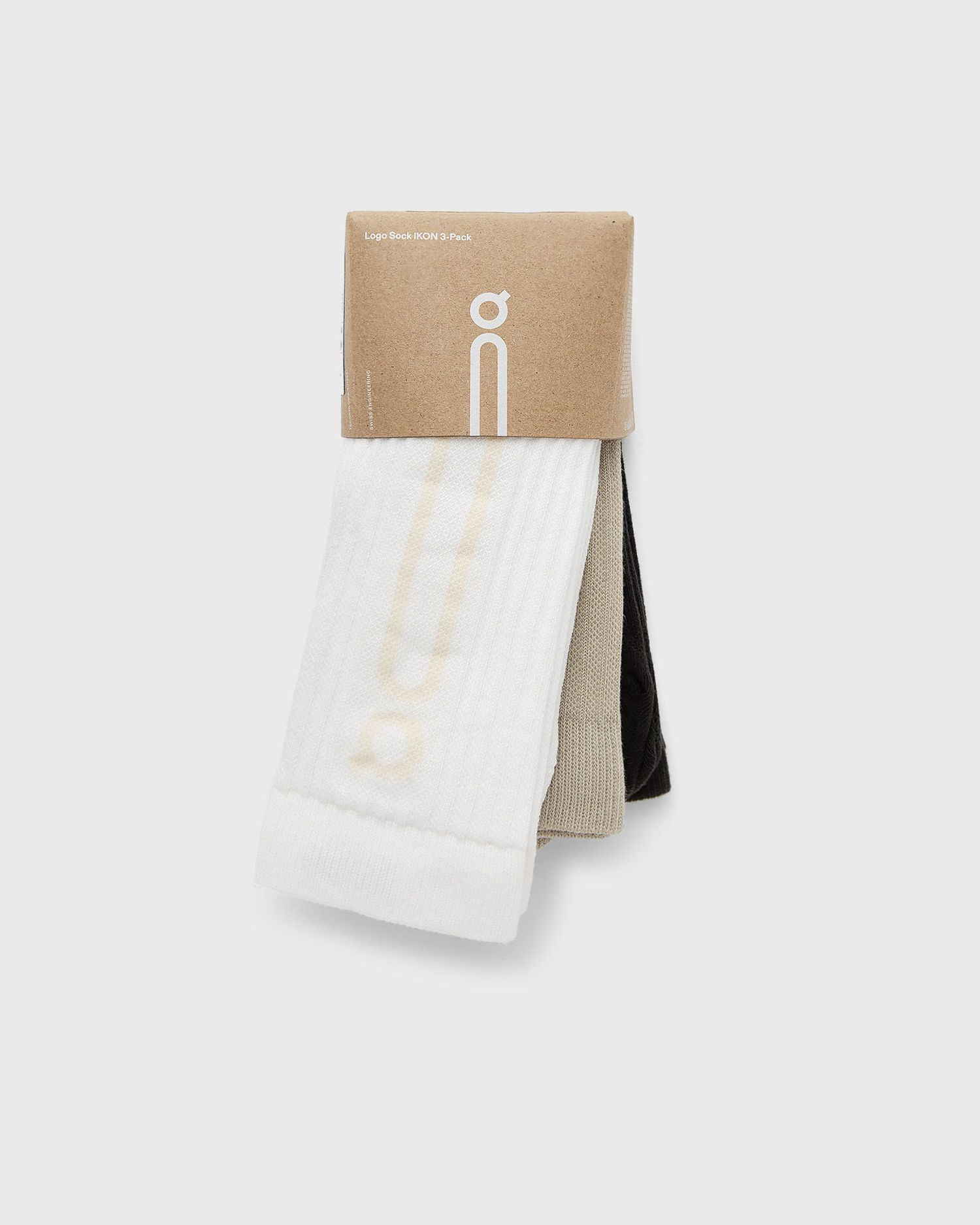 Sokker On Running Logo IKON 3-Pack Socks Sort | 2UE30440299, 0