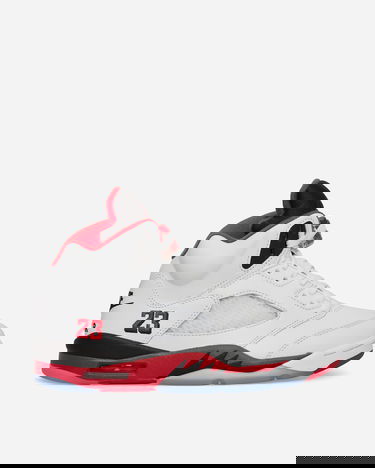 Sneakers og sko Jordan Air Jordan 5 OG 'Fire Red Black Tongue' - 2025 Hvid | HQ7978-101, 2