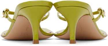 Tilbehør Gianvito Rossi Gianvito Rossi Ribbon Thong Heeled Sandals Grøn | G15320.55RIC.VER, 1