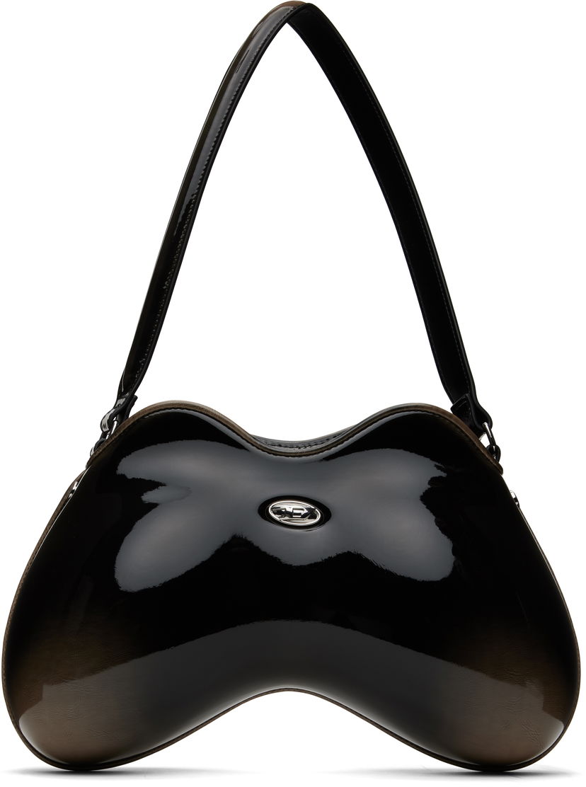 Skuldertaske Diesel Diesel Double-D Shoulder Bag Sort | X10327-P8008-H0202