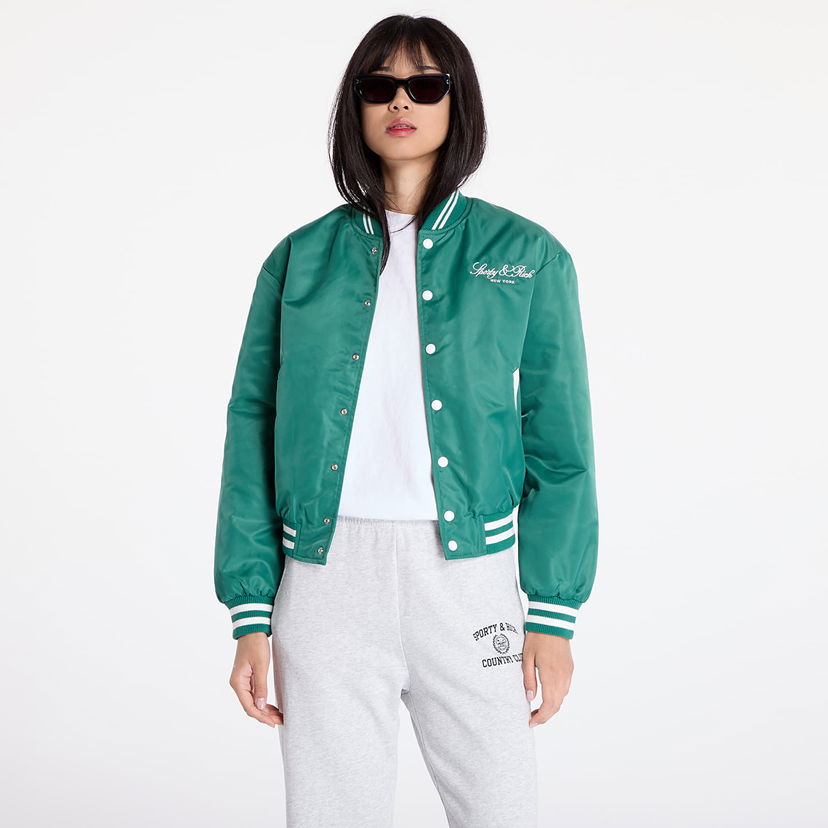 Bomberjakke Sporty & Rich Bomber Jacket Grøn | JA021516232GR03