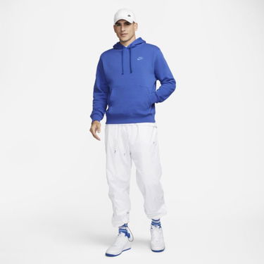 Sweatshirt Nike Sportswear Club Fleece Pullover Hoodie Blå | DJ6632-480, 2