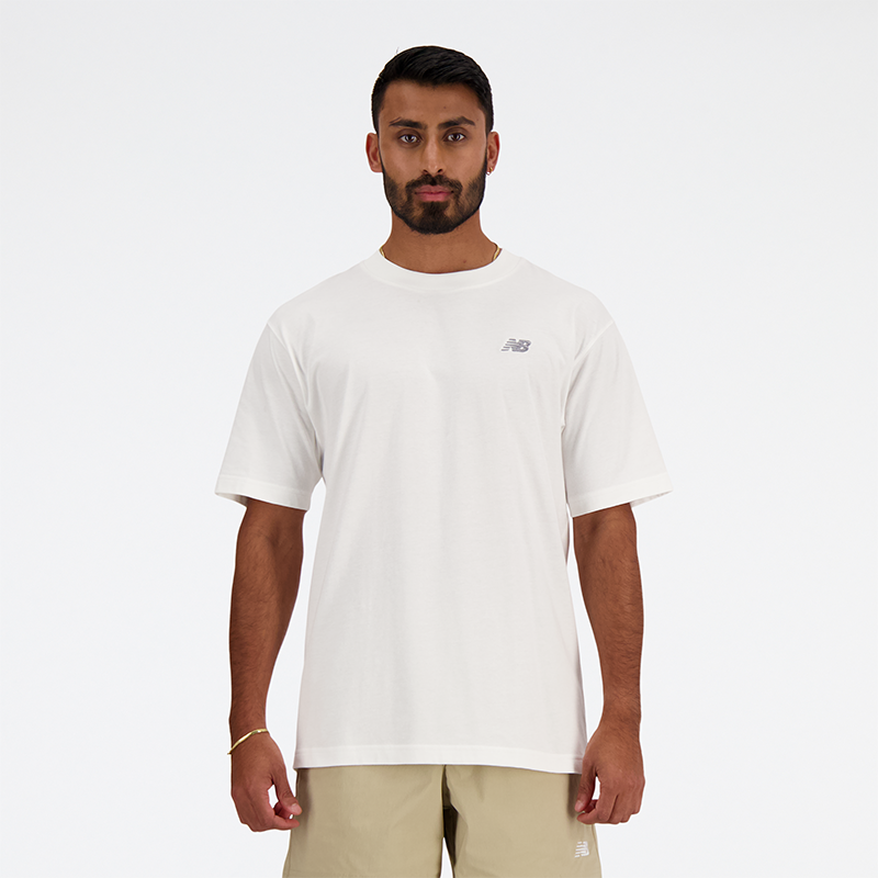 T-shirt New Balance T-shirt Hvid | MT41509WT