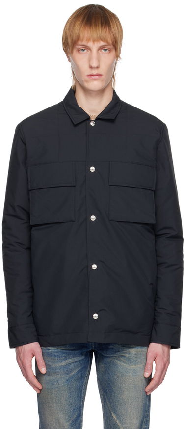 Skjorte Paul Smith Paul Smith Wadded Overshirt Sort | M1R-631X-J01777, 0