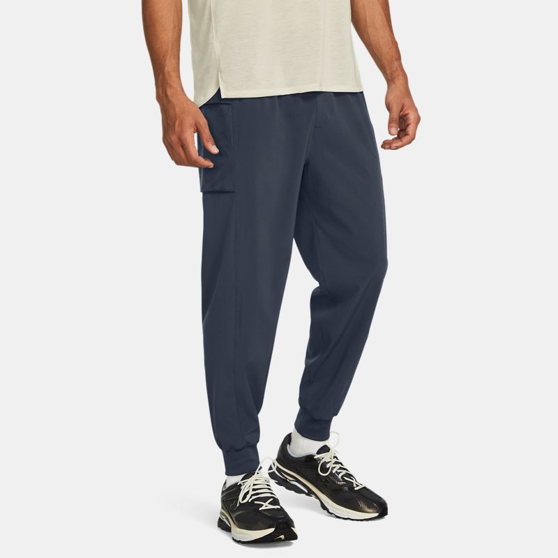 Cargo bukser Under Armour Reflective Trail Pants Blå | 1383245-044