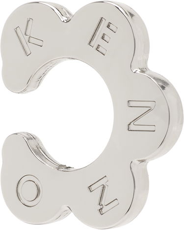Øreringe KENZO Kenzo 'KENZO Stamp' Ear Cuff Metalisk | FF58BI413M04, 1