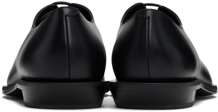 Tilbehør Ann Demeulemeester Ann Demeulemeester Mika Pointy Micro Heel Oxfords Sort | 2402-M-F06-LT131-099, 1