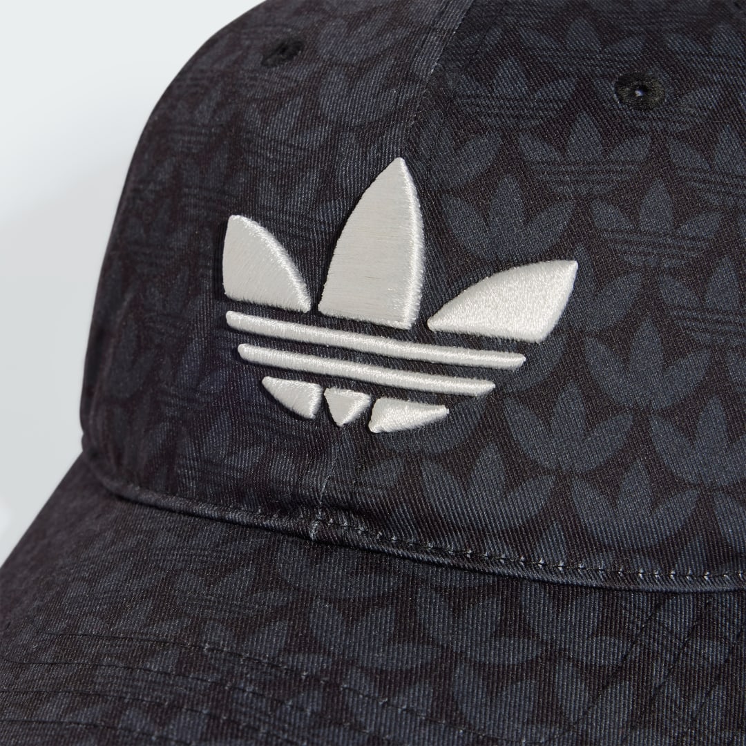 Kasket adidas Performance Trefoil Monogram Cap Sort | JD0986, 1
