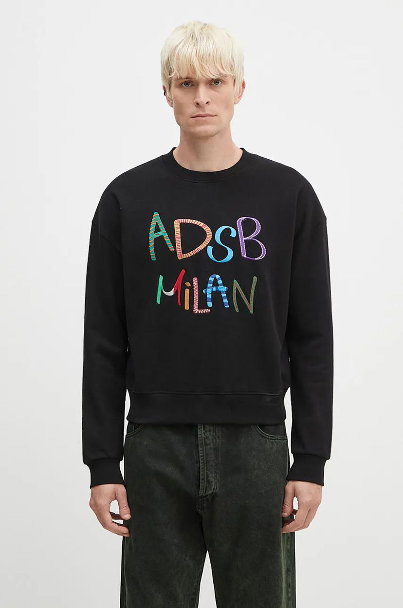 Sweatshirt Andersson Bell Milan Embroidery Sweatshirt Sort | atb1149u