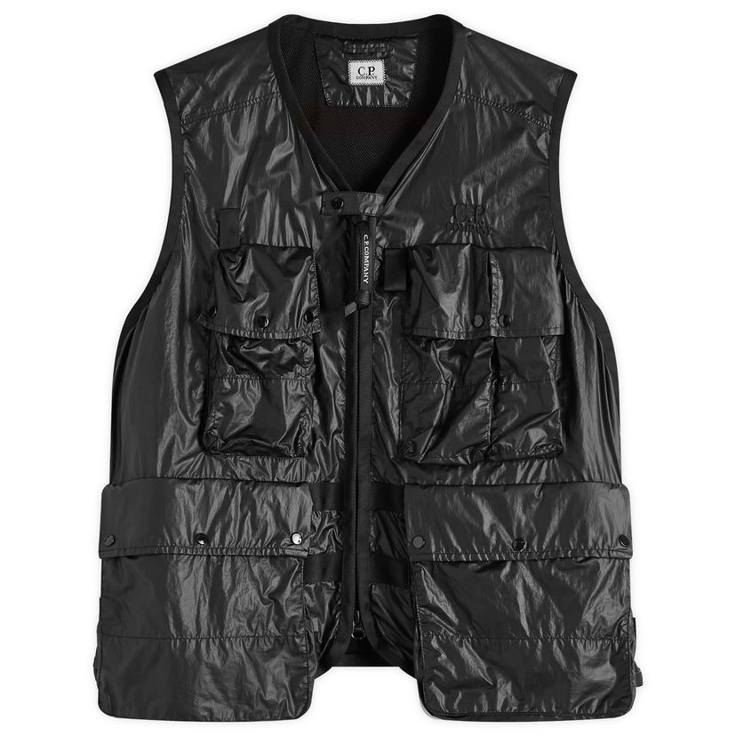 Vest C.P. Company CS II Multipocket Logo Vest, Size Large Sort | 18CMVE009A-110030G-999