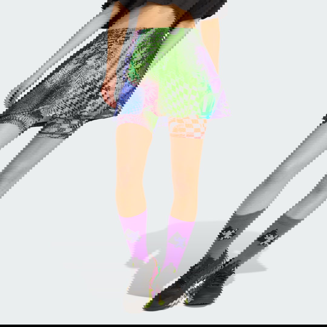 Nederdel adidas Performance adidas x Jeremy Scott Printed Skort Flerfarvet | JL7615, 0