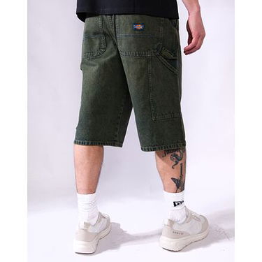Shorts Dickies Dickies Loose Fit Denim Painter Shorts Size 31 Grøn | DK0A4ZASK571, 3