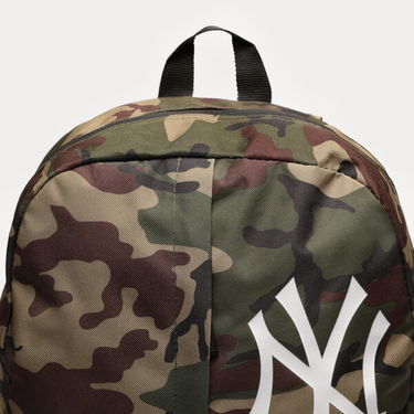 Rygsæk New Era MLB Zip Down Bag New York Yankees Brun | 60356999, 5