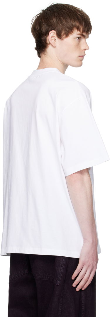 T-shirt We11done Multi Rainbow Logo T-Shirt Hvid | WD-TT2-25-755-U-WH, 2