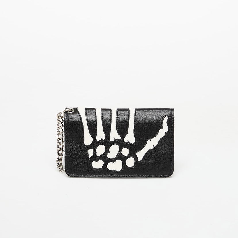 Tegnebog Awake NY Vanson Bones Chain Wallet Sort | AWK-FW25-AC001-BLK