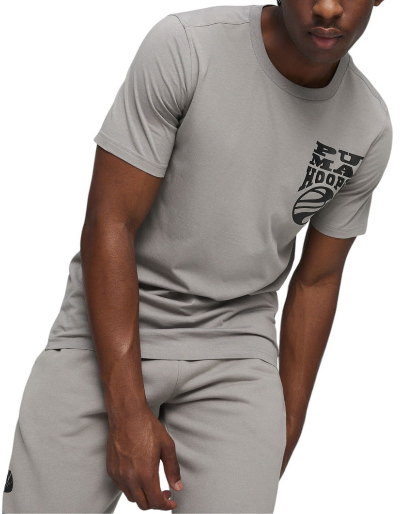 T-shirt Puma The Hooper Tee 2 Grå | 624828-02