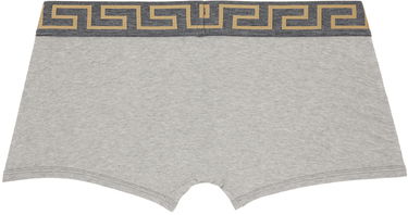 Boksere Versace Greca Border Boxer Briefs Sort | AU10026 A232741, 2