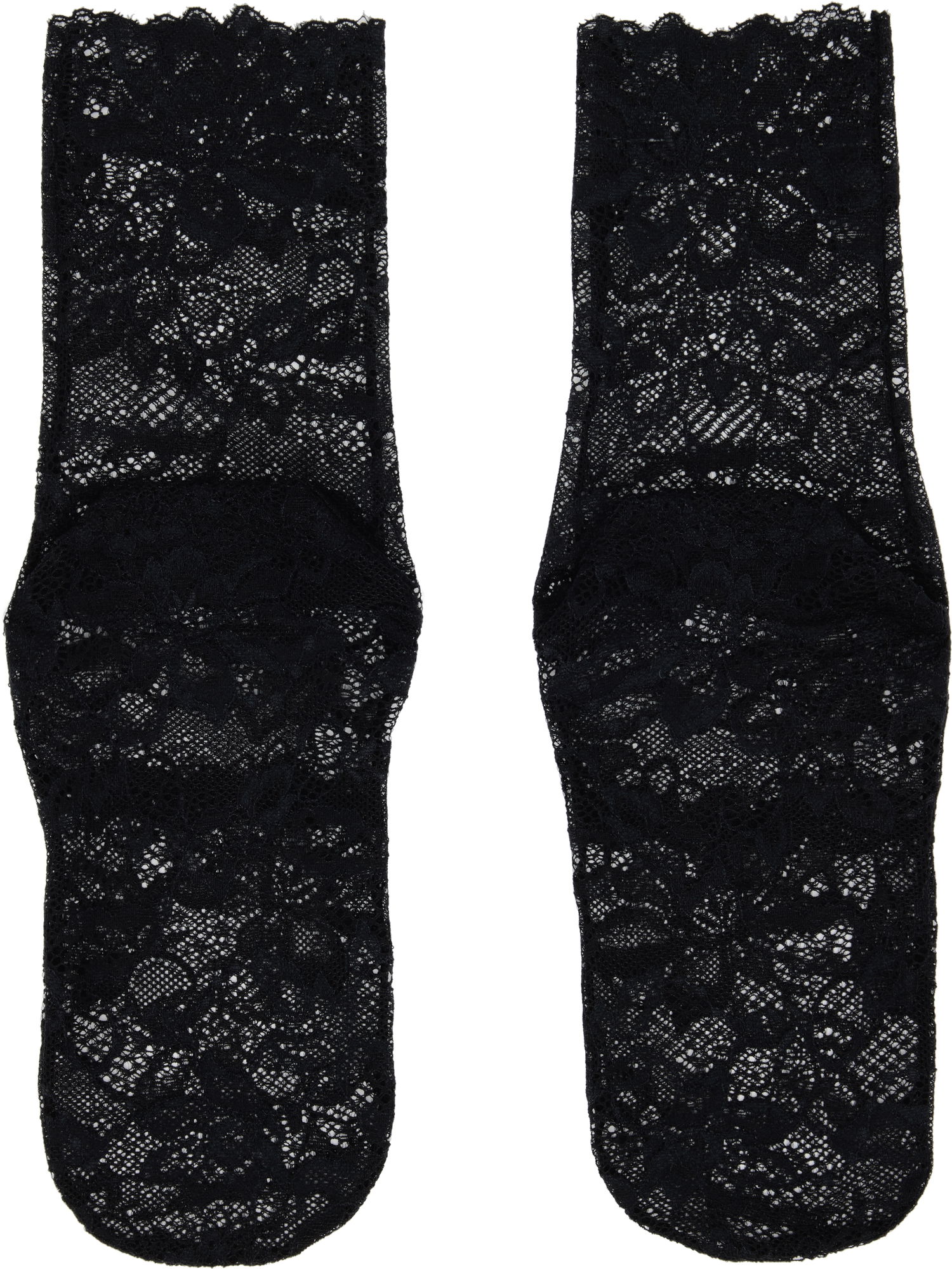 Sokker UNDERCOVER UNDERCOVER Floral Lace Socks Sort | UC1E1L04, 1