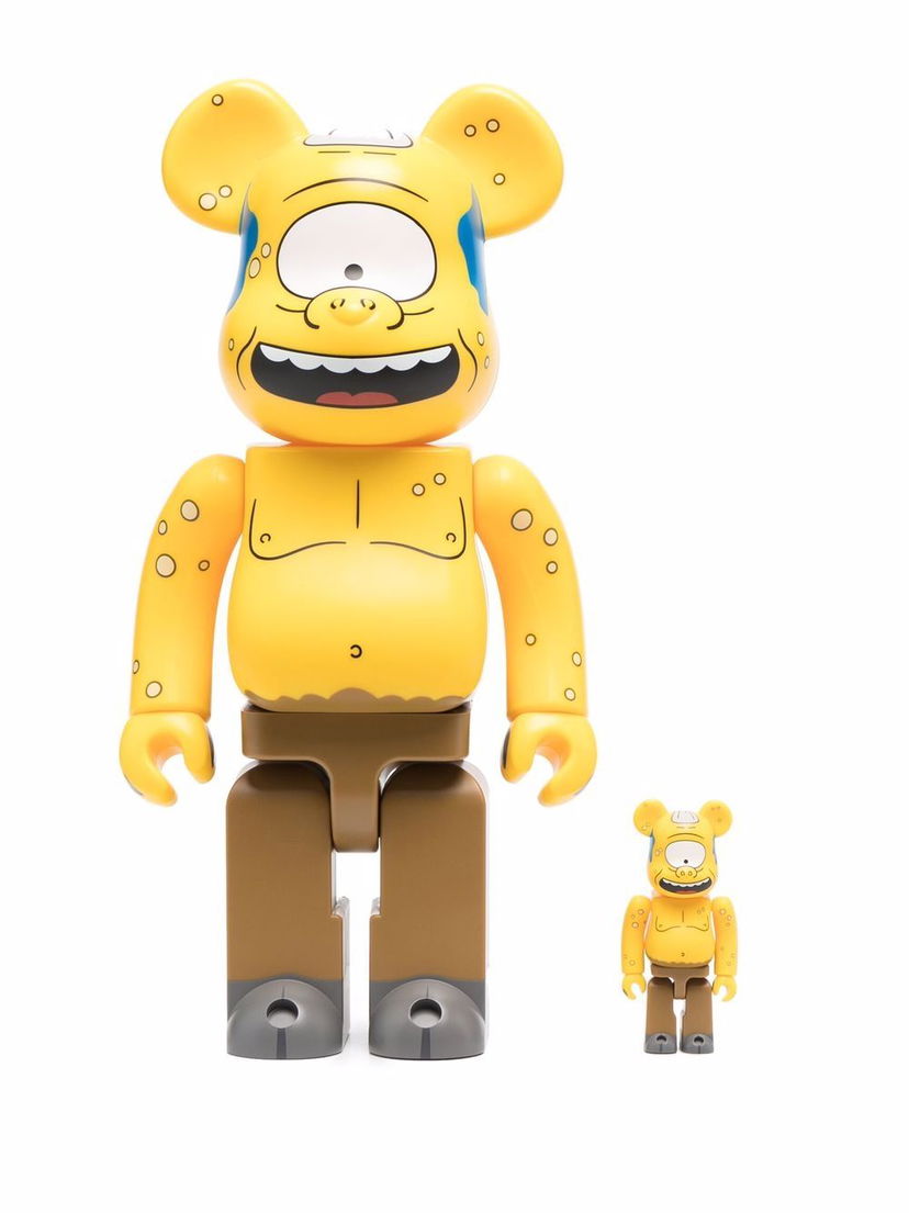 Collectible Medicom Toy The Simpsons Cyclops 100% and 400% figures - Yellow Gul | 14SIMPSONS17855336