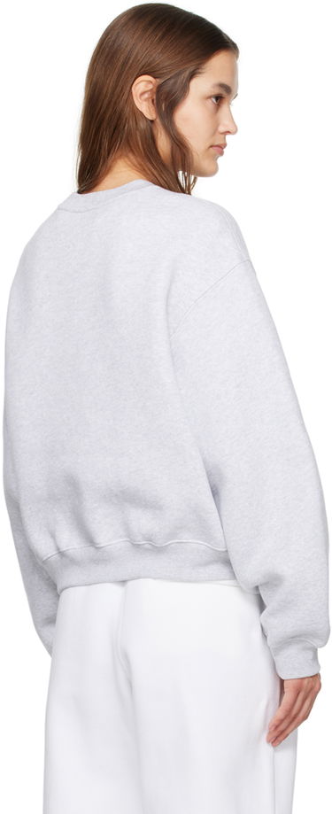 Sweatshirt Alexander Wang Crewneck Sweatshirt Grå | 4CC3221360, 2
