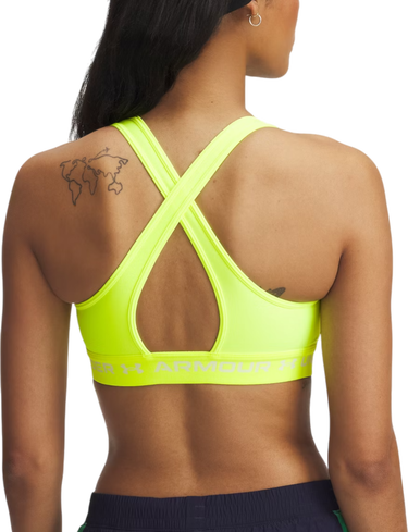 Bh Under Armour Under Armour Crossback Mid Sports Bra Gul | 1361034-732, 2