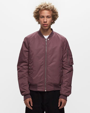 Bomberjakke Rick Owens DRKSHDW WOVEN PADDED BOMBER - FLIGHT BOMBER Lilla | DU02C5771, 1
