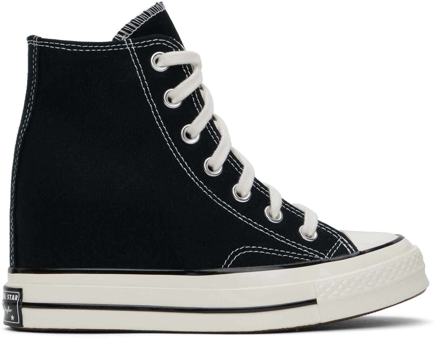 Sneakers og sko Converse Chuck 70 Wedge High Top Sort | A12563C, 0