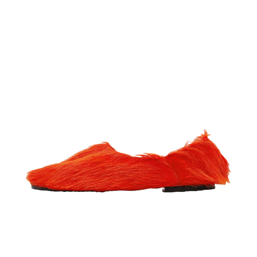 Sneakers og sko Jil Sander Long Hair Loafers Orange | J44WZ0001_P3788