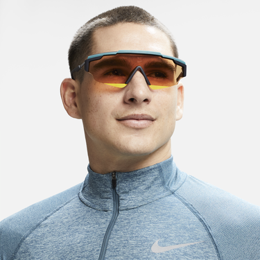 Solbriller Nike Nike Marquee Edge Sunglasses Blå | FN0295-379, 2