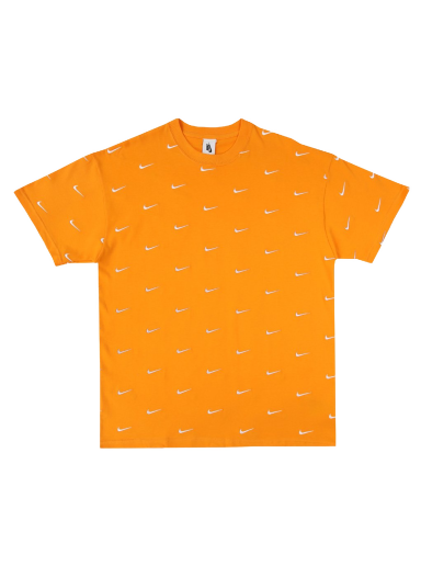 T-shirt Nike All Over Swoosh Logo T-Shirt Kumquat Orange | CK4094-886