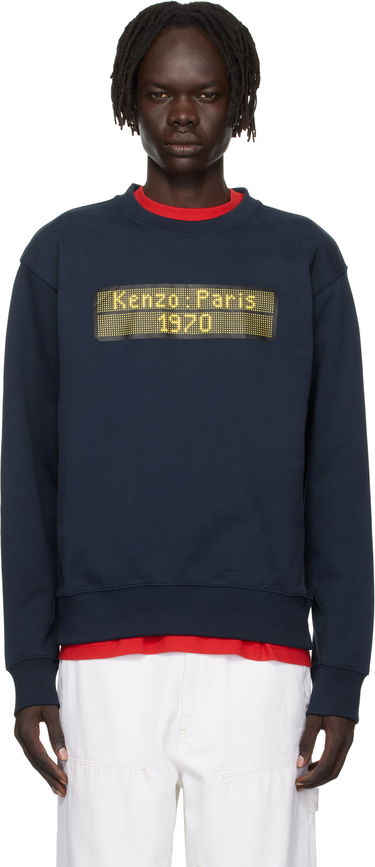 Sweatshirt KENZO Kenzo Paris 'KENZO City' Sweatshirt Mørkeblå | FF65SW2564MC, 0