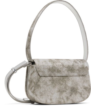 Håndtaske Diesel Diesel 1DR Glitter Shoulder Bag Metalisk | X08396 P2197, 2