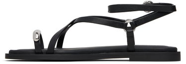 Tilbehør rag & bone rag & bone Geo Toe Ring Sandals Sort | WFF25PF1011LE11, 2