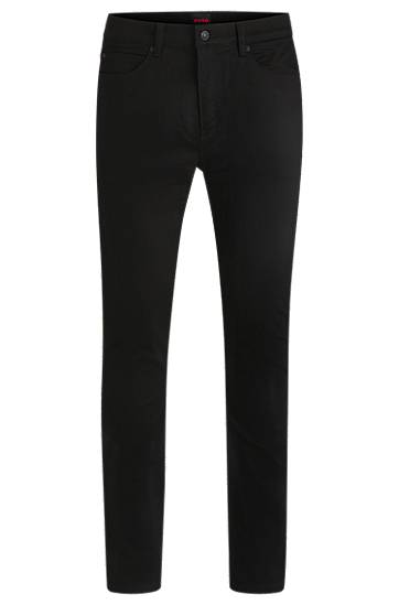 Jeans BOSS Slim-Fit Stretch Denim Jeans Sort | 50522163, 0