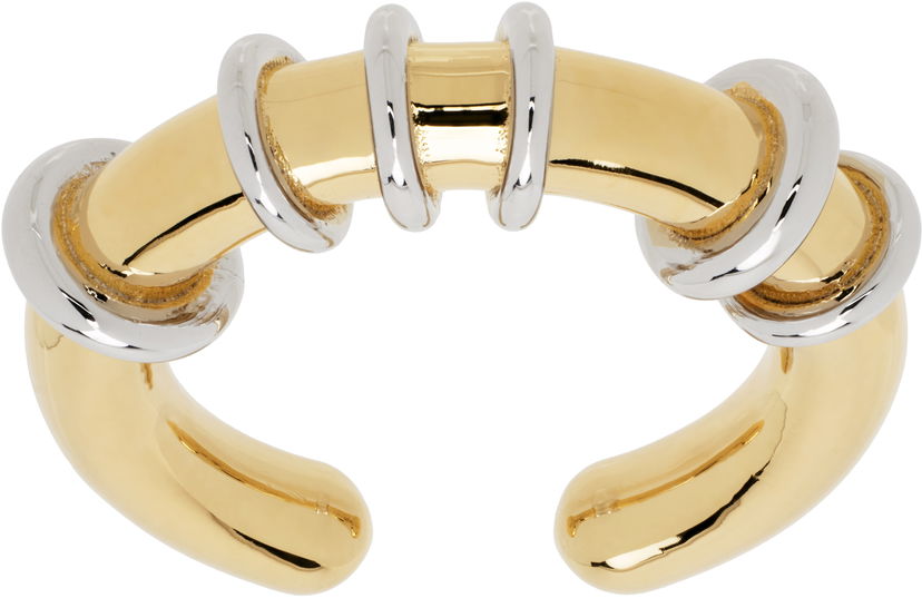 Ring We11done We11done Hoop Ring Metalisk | WD-AJ0-25-501-U-GD