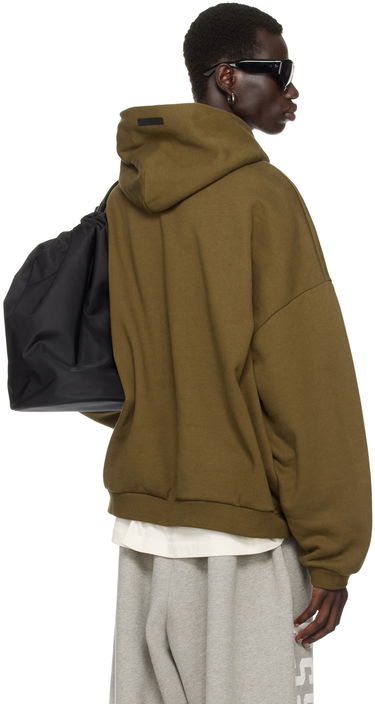 Sweatshirt Fear of God Essentials Printed Logo Hoodie Grøn | 192BT246254F, 2