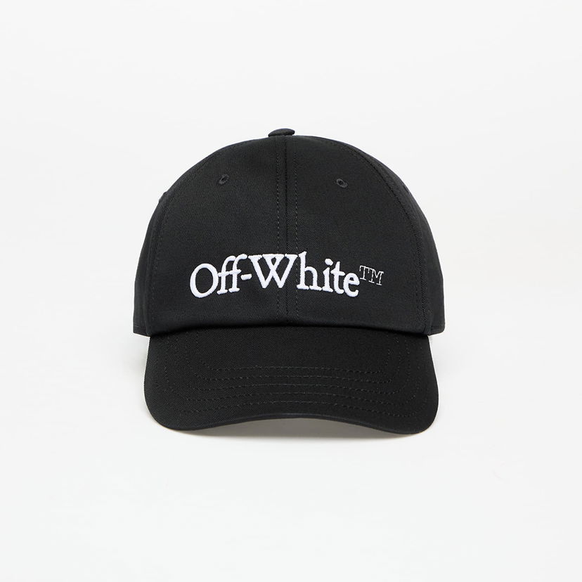 Kasket Off-White Off-White Drill Bookish Baseball Cap Sort | OMLA049C99FAB0011001