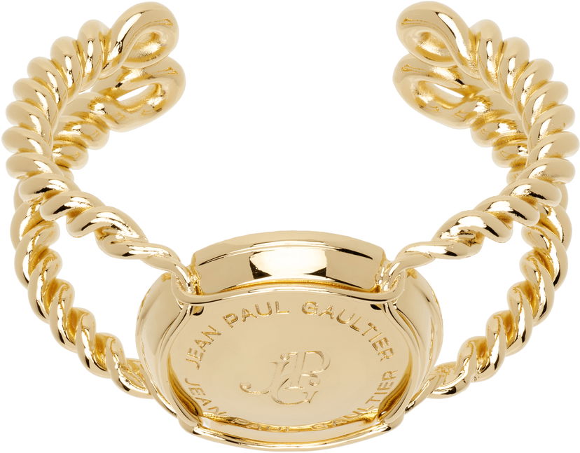 Armbånd Jean Paul Gaultier Jean Paul Gaultier Gold-Tone Champagne Cork Cuff Bracelet Gul | 25/03-W-JW006-X053-92