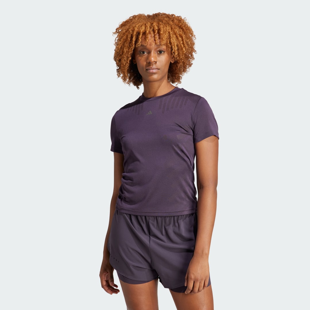 T-shirt adidas Performance HIIT Airchill Training Lilla | IP9658, 0