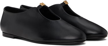 Tøj Givenchy Givenchy 4G Liquid Ballerina Flats Sort | BE500VE16Q001, 3