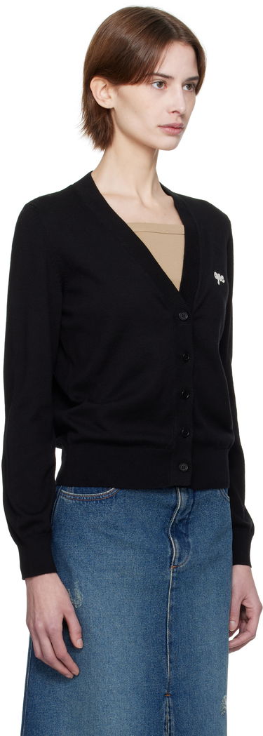 Sweater A.P.C. A.P.C. Berangere Cardigan Hvid | COGDK-F22318, 4