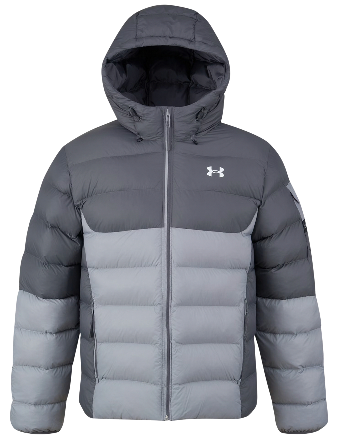 Puffer jakke Under Armour Sportswear Hooded Puffer Jacket Grå | 6006360-025, 0